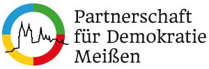Logo der Partnerschaft für Demokratie Meißen